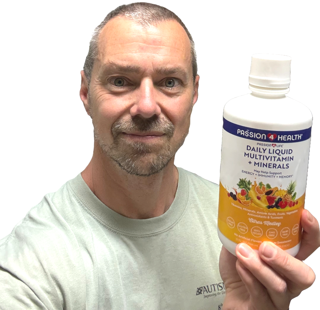 NICK'S OFFER - DAILY LIQUID MULTIVITAMINS + MINERALS + SHOT GLASS