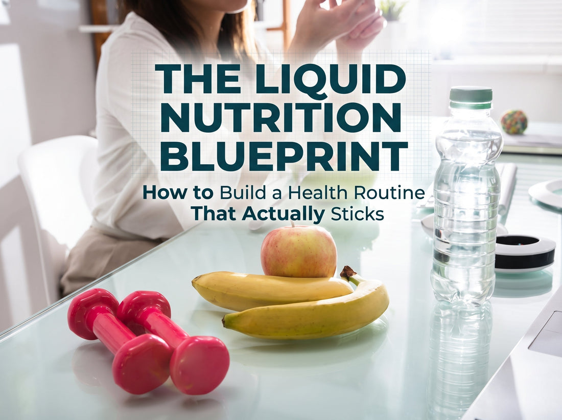 The Liquid Nutrition Blueprint: How to Build a Health Routine That Actually Sticks