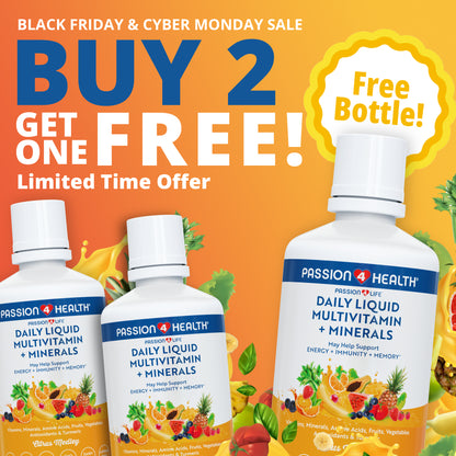 Daily Liquid Multivitamin & Minerals — Buy 2, Get 1 FREE