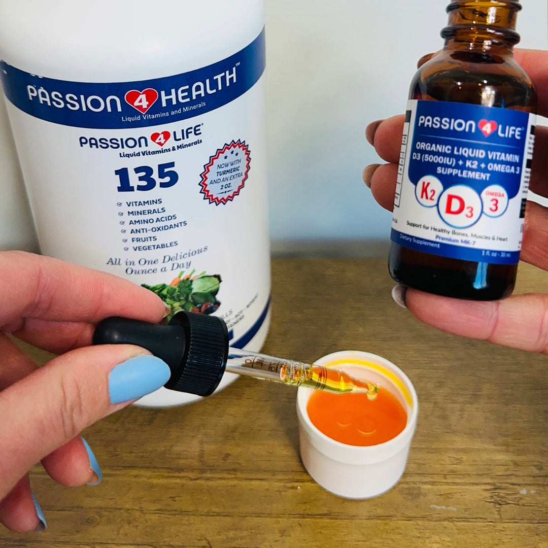 Daily Liquid D3, K2 + Omega 3 Vitamin Image
