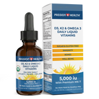 D3, K2 & Omega-3 Daily Liquid Vitamins