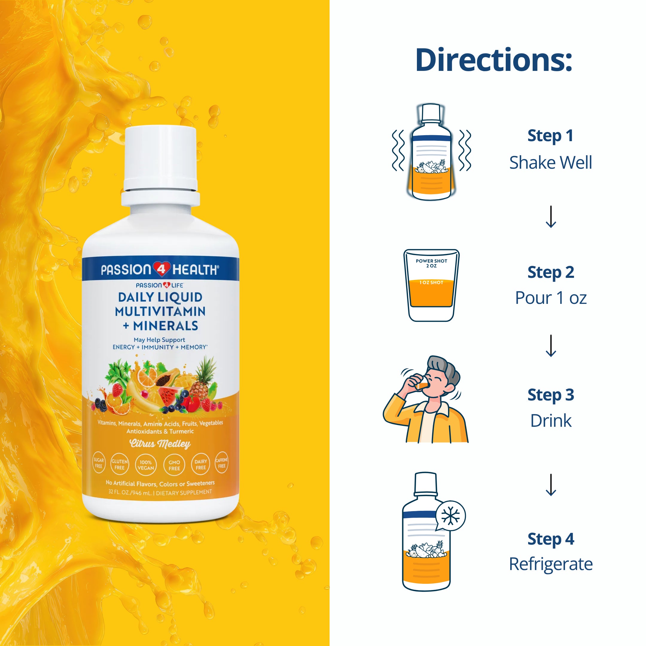 Daily Liquid Multivitamin + Minerals