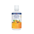 Bottle of Passion4Health Daily Liquid Multivitamin & Minerals on a transparent background