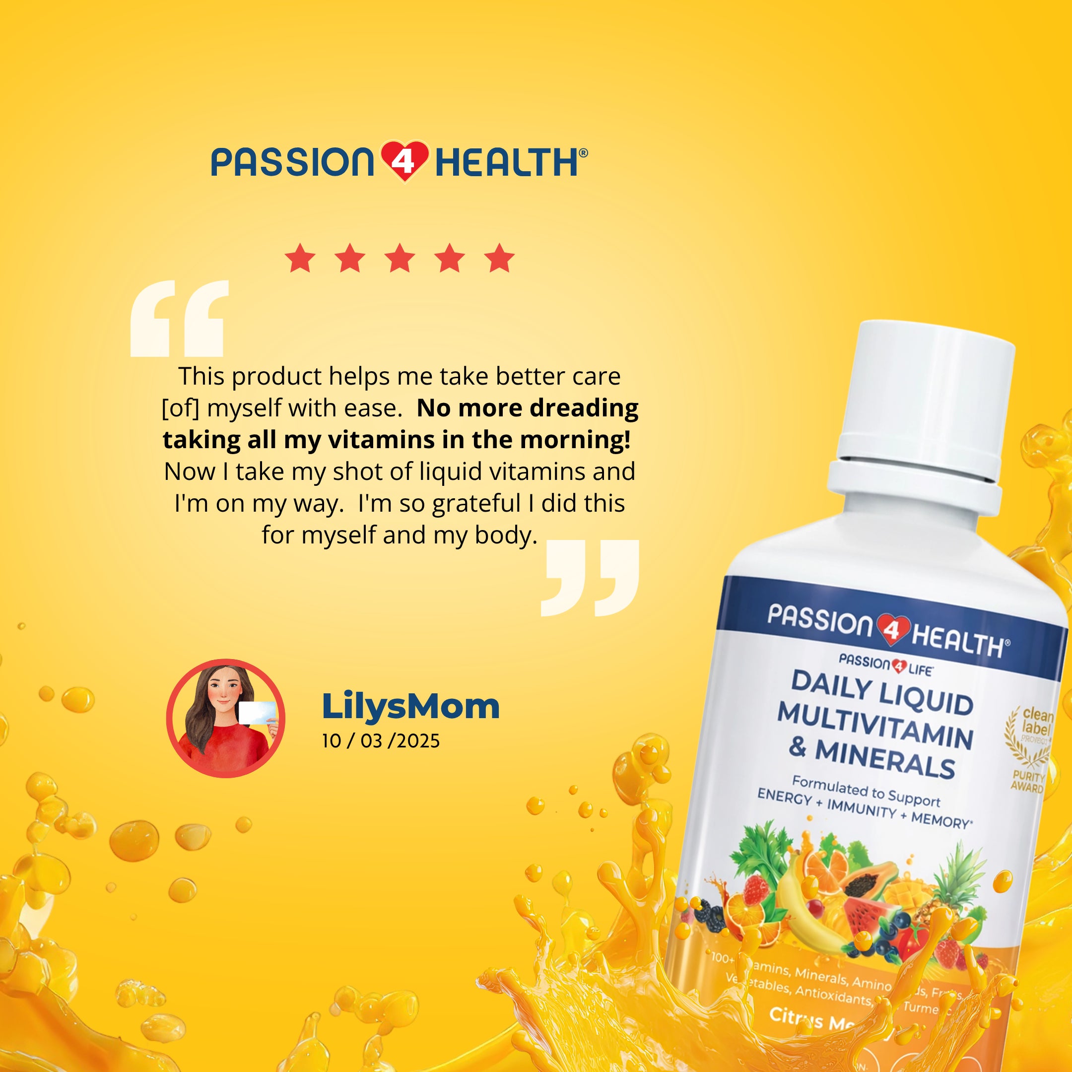 Daily Liquid Multivitamin + Minerals