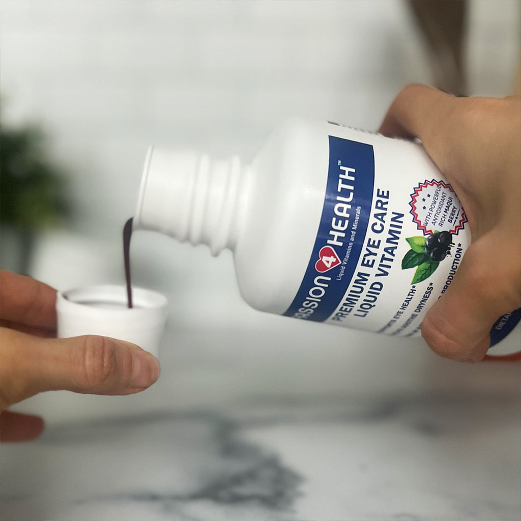 Daily Liquid Eye Care Vitamin Using