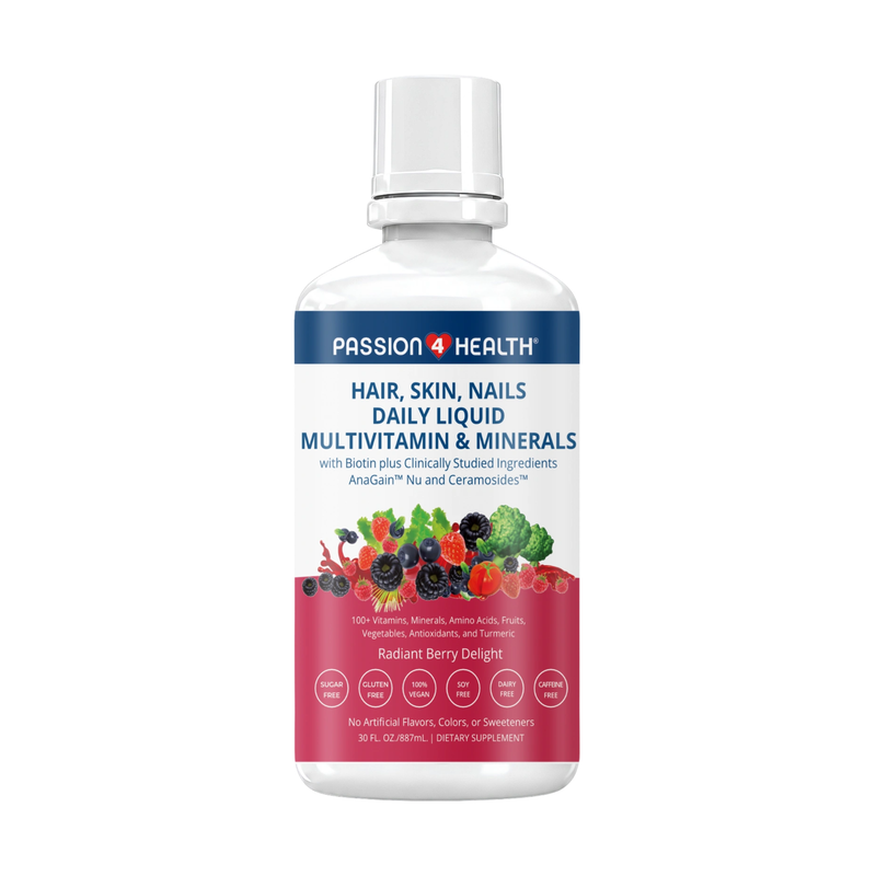 Hair, Skin and Nails Daily Liquid Multivitamin & Minerals with AnaGain™ Nu and Ceramosides™
