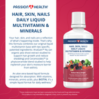 Hair, Skin and Nails Daily Liquid Multivitamin & Minerals with AnaGain™ Nu and Ceramosides™