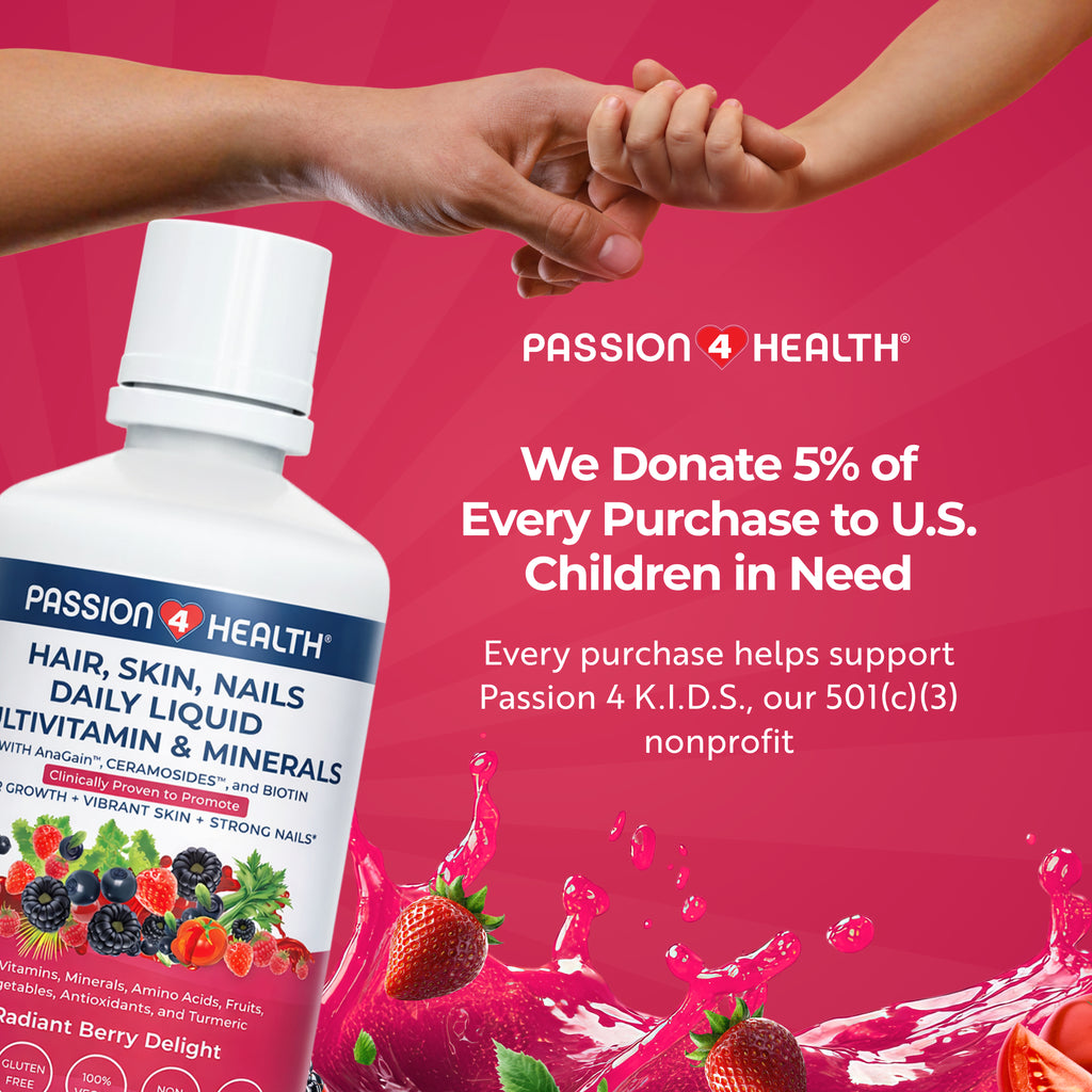 Hair, Skin and Nails Daily Liquid Multivitamin & Minerals with AnaGain™ Nu and Ceramosides™