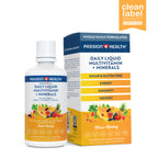 Bundle - Daily Liquid Multivitamins & Minerals Plus a Free Shot Glass