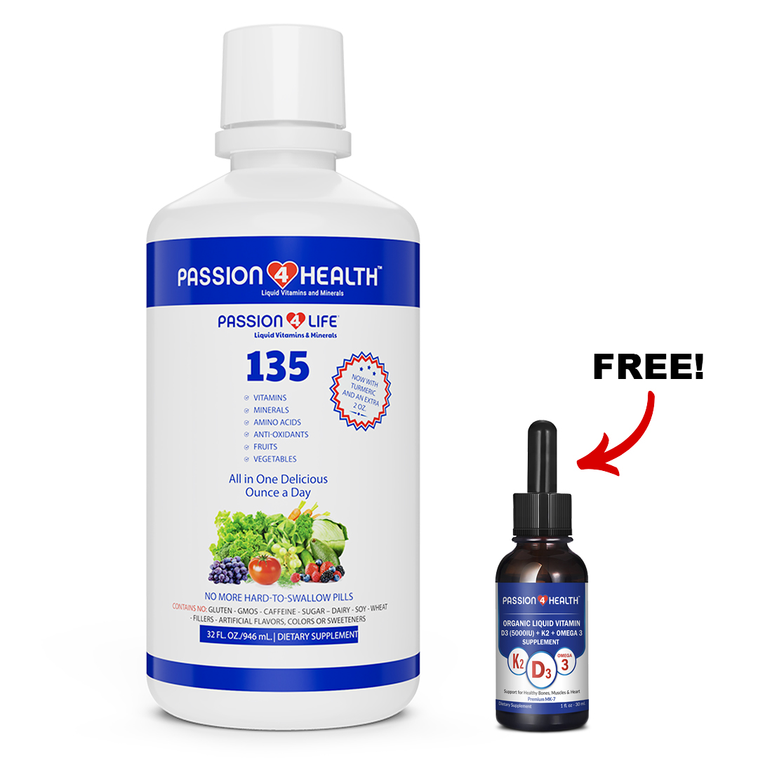 Liquid Vitamin And  Organic D3, K2, Omega 3 Image