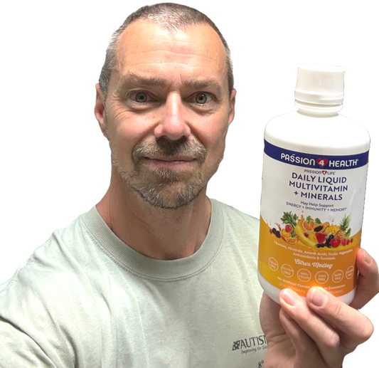 NICK'S OFFER - DAILY LIQUID MULTIVITAMINS + MINERALS + SHOT GLASS